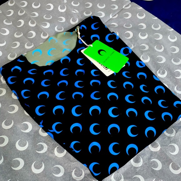 Marine Serre Moon Top Blue (Large) - Picture 1 of 6